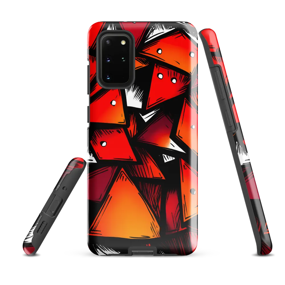 Dynamic Geometry of Red and Orange