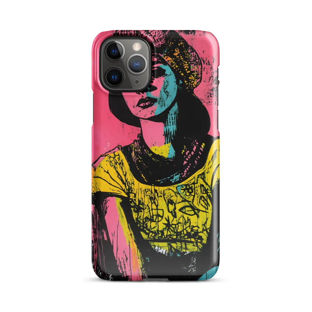 Urban Elegance: A Graffiti Portrait