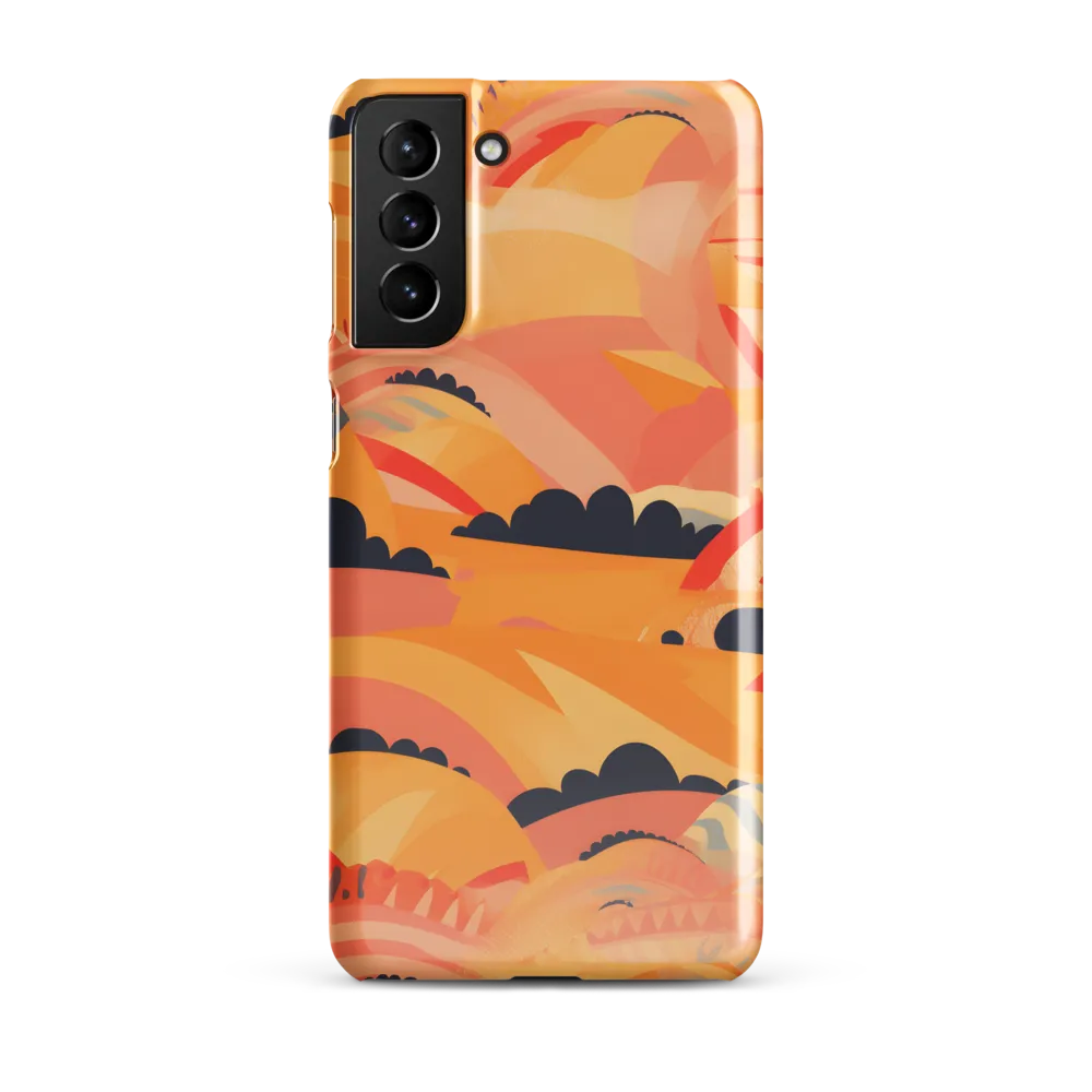 Whispers of the Abstract Horizon | Phone Case |  S21 Plus | Snap Case | Glossy