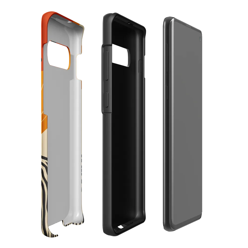 Astronaut in Cosmic Thoughts | Phone Case |  S10 Plus | Tough Case | Matte