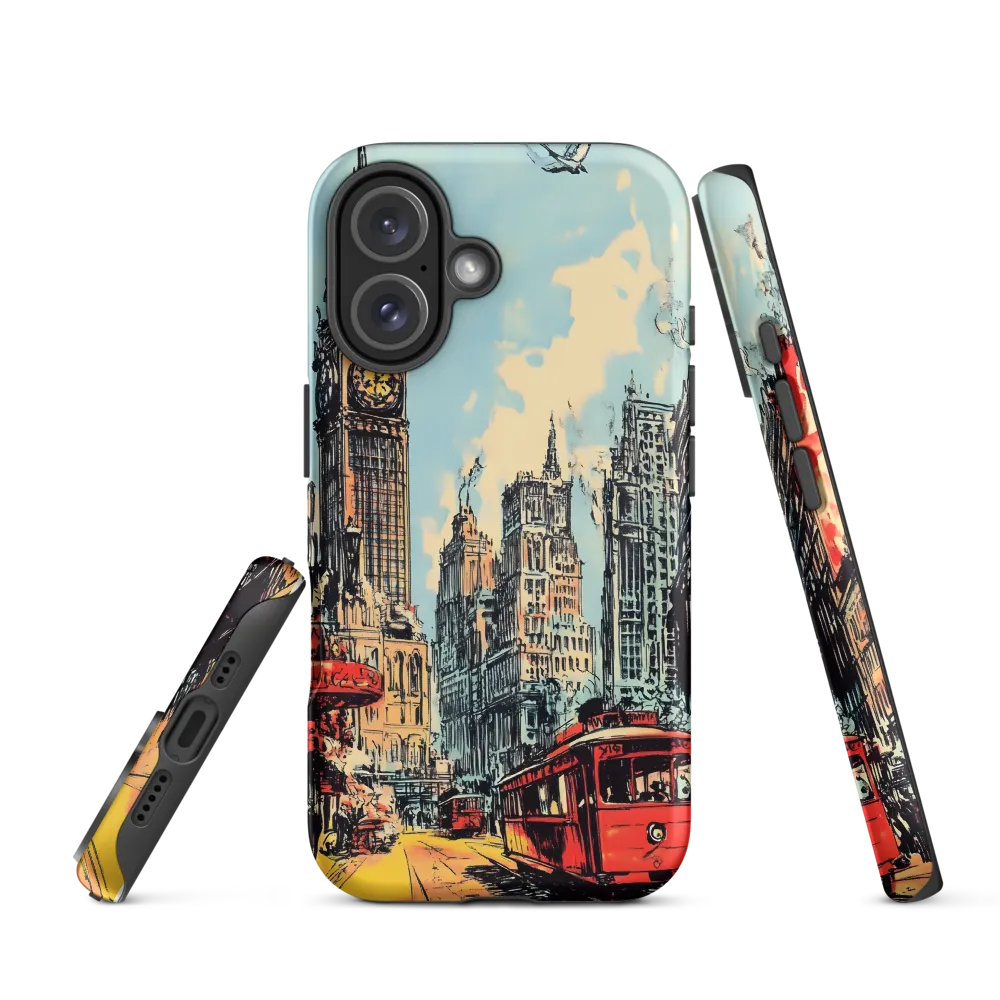 The Heartbeat of the City | Phone Case