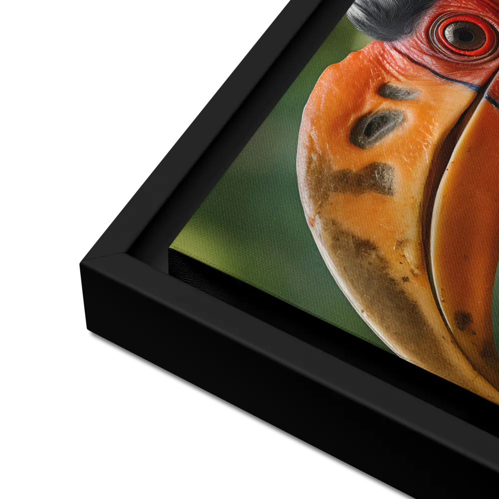 Majesty of the Hornbill | Canvas with Black Frame | 16″×20″