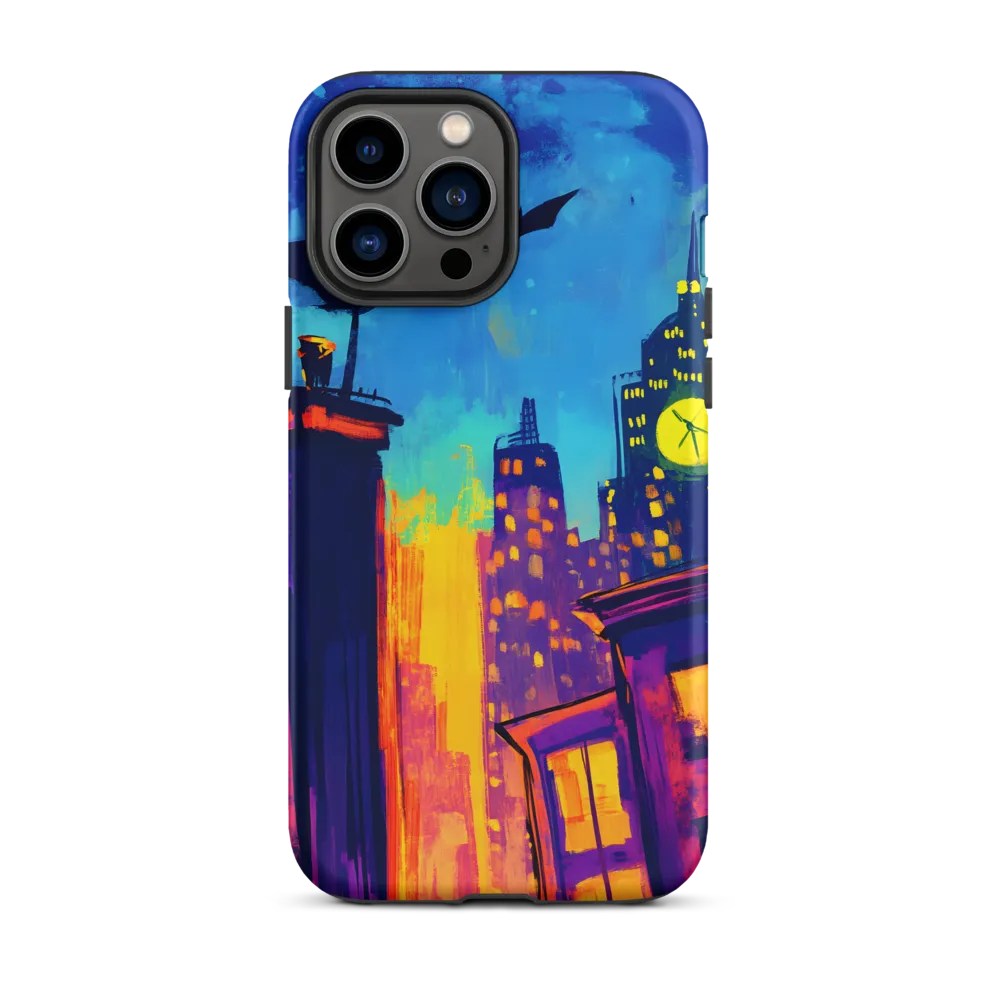 Urban Twilight: The Watchful Owl