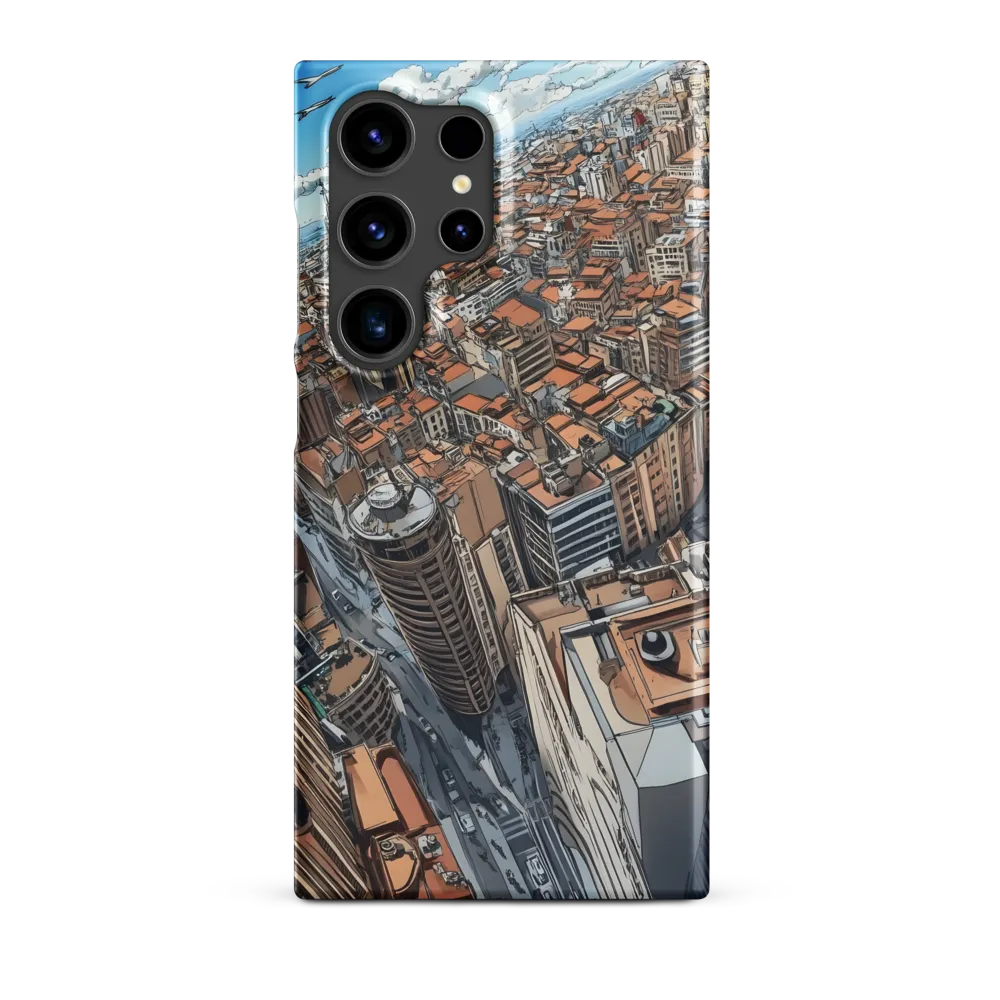 Aerial Symphony of Urban Life