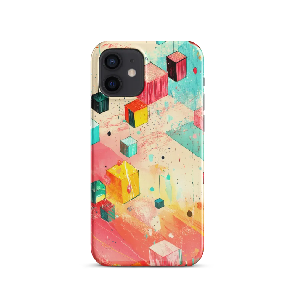 Suspended Cubes in Colorful Abstraction