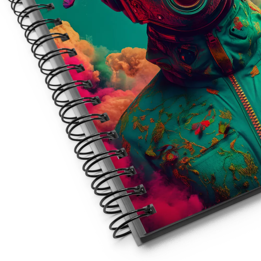 Ecstasy of Nature and Technology | Spiral Notebook