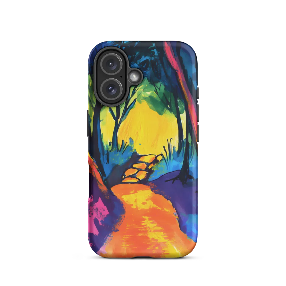 Path Through a Vibrant Forest | Phone Case