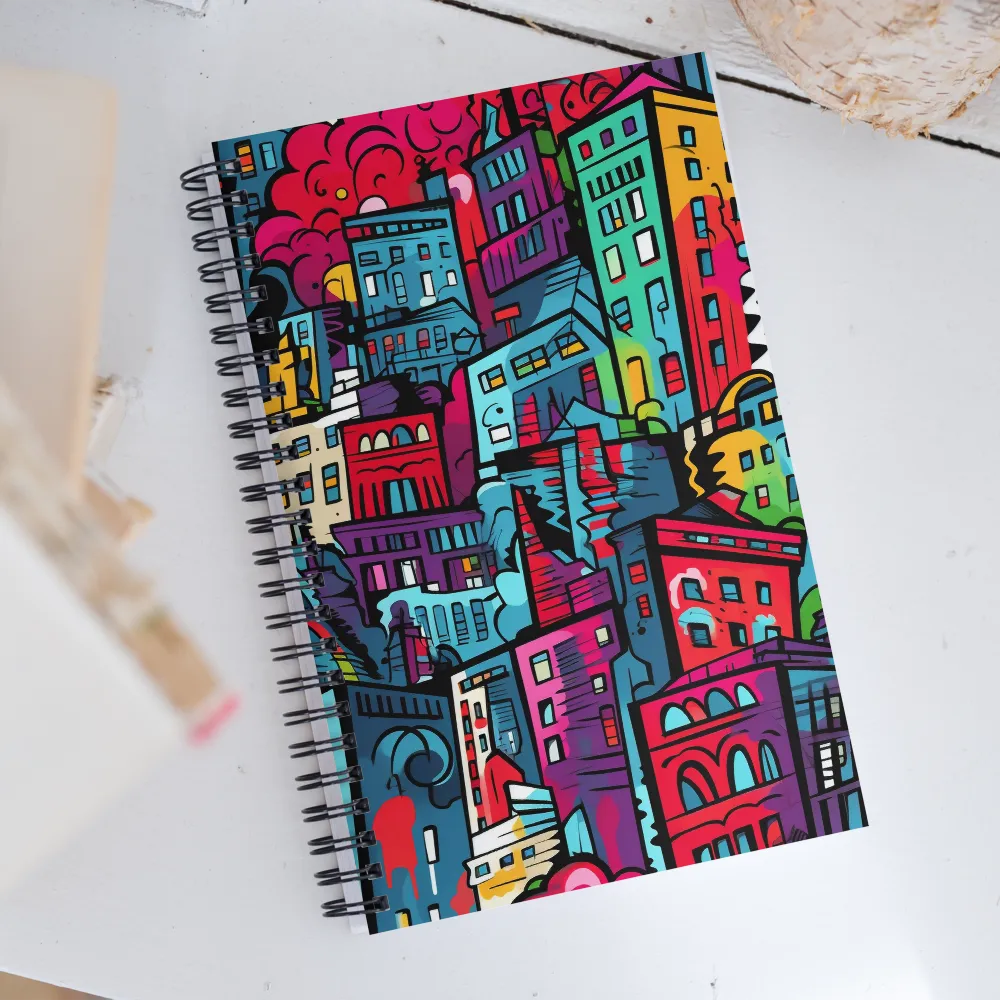 Urban Whimsy | Spiral Notebook