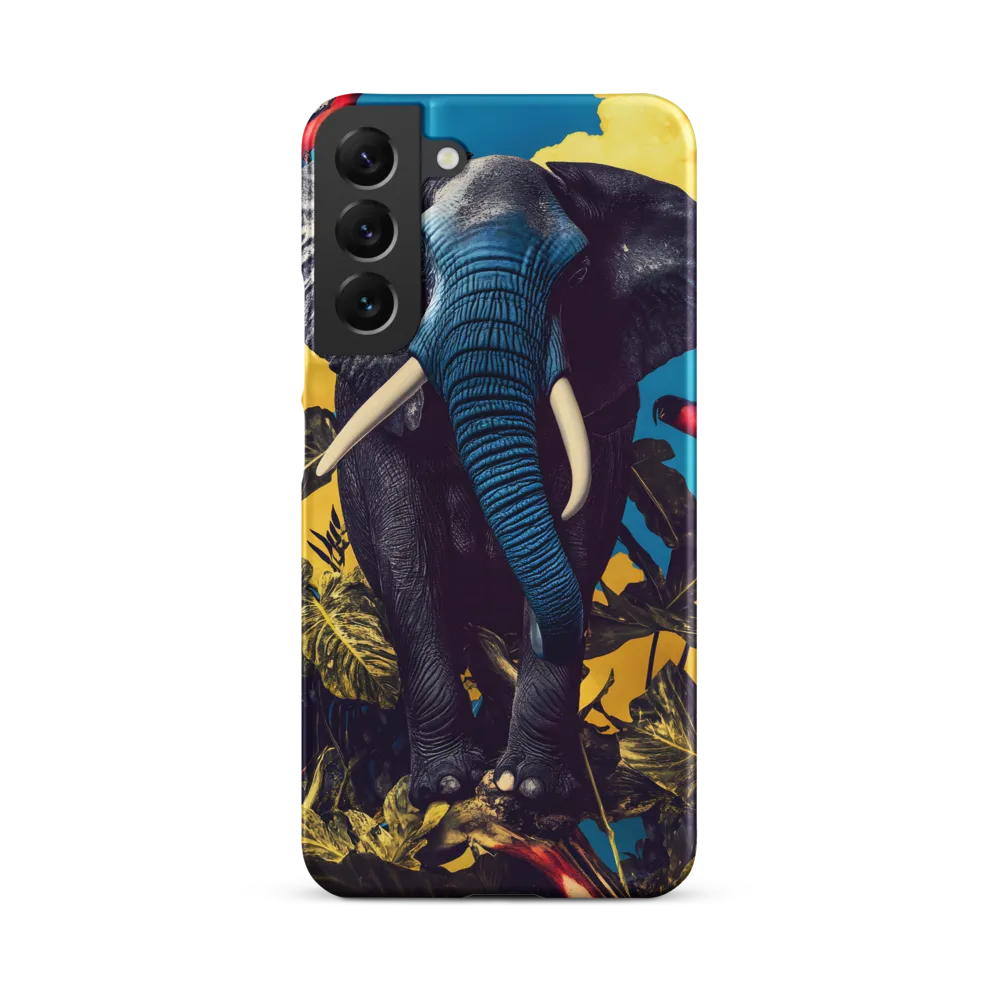 Elephant Dreams in Vibrant Colors | Phone Case |  S22 Plus | Snap Case | Matte