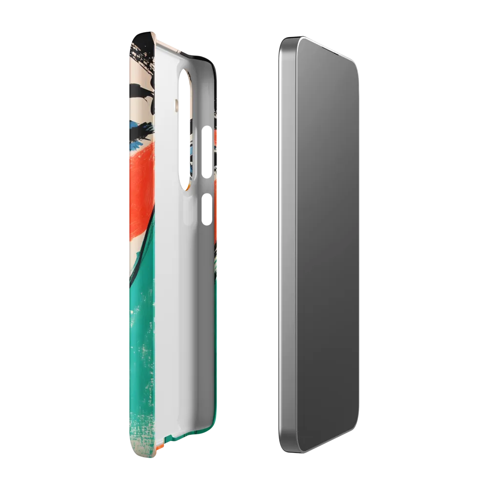 Vivid Portrait of a Modern Muse | Phone Case |  S24 Plus | Snap Case | Matte