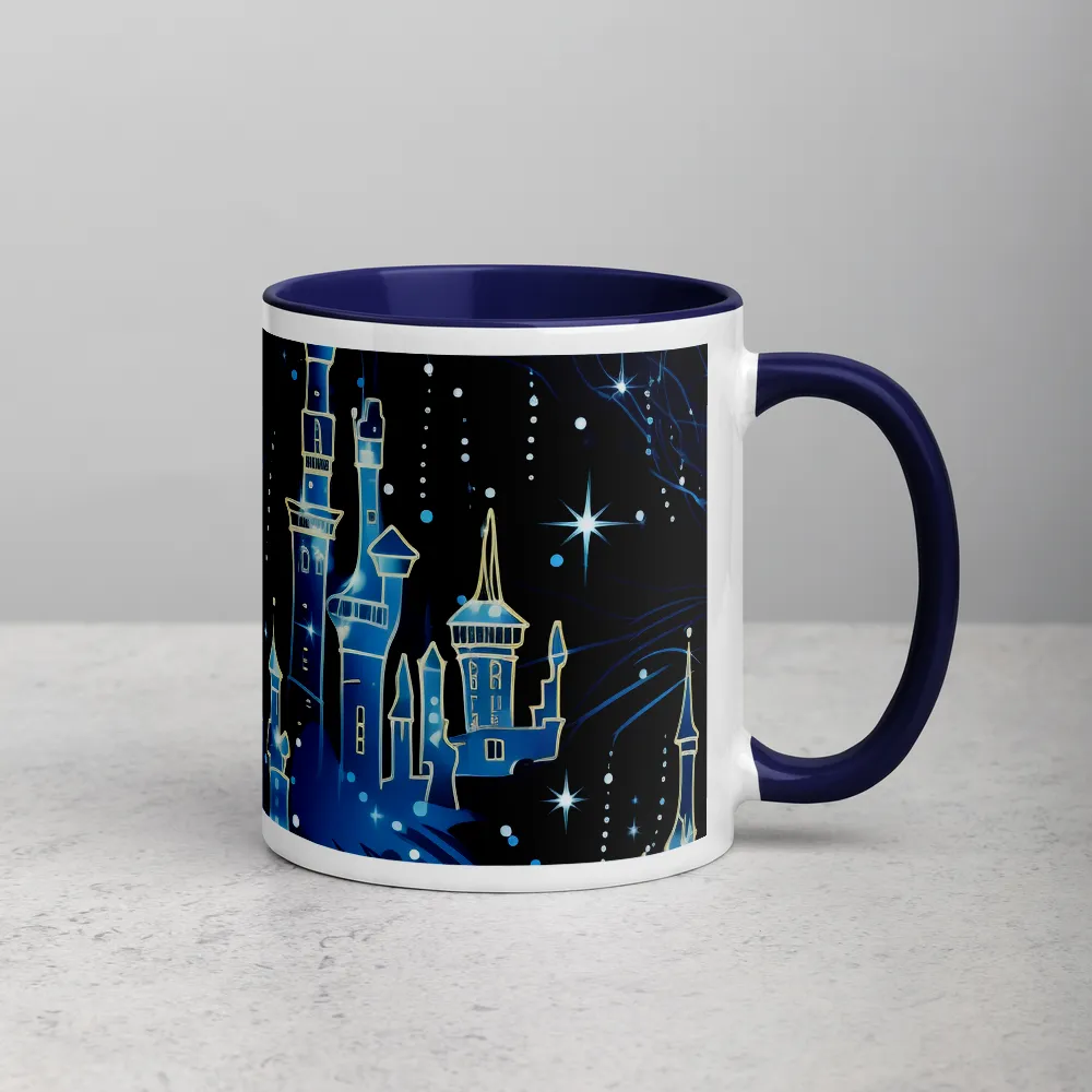 Dreamy Castles in a Starry Sky