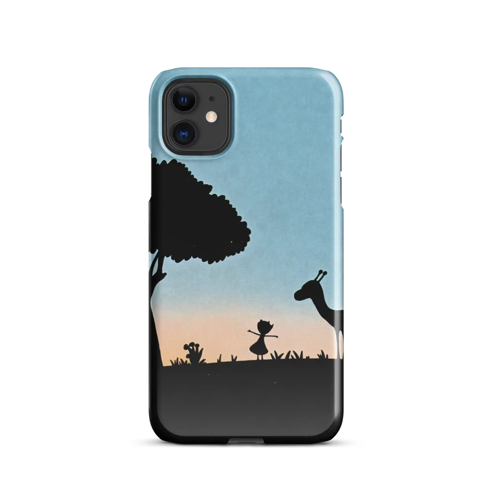 Curiosity in the Silhouette | Phone Case |  11 | Snap Case | Glossy