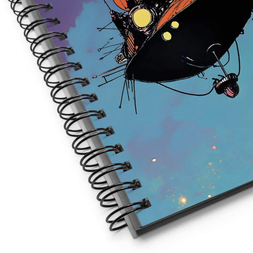 Cosmic Voyage | Spiral Notebook