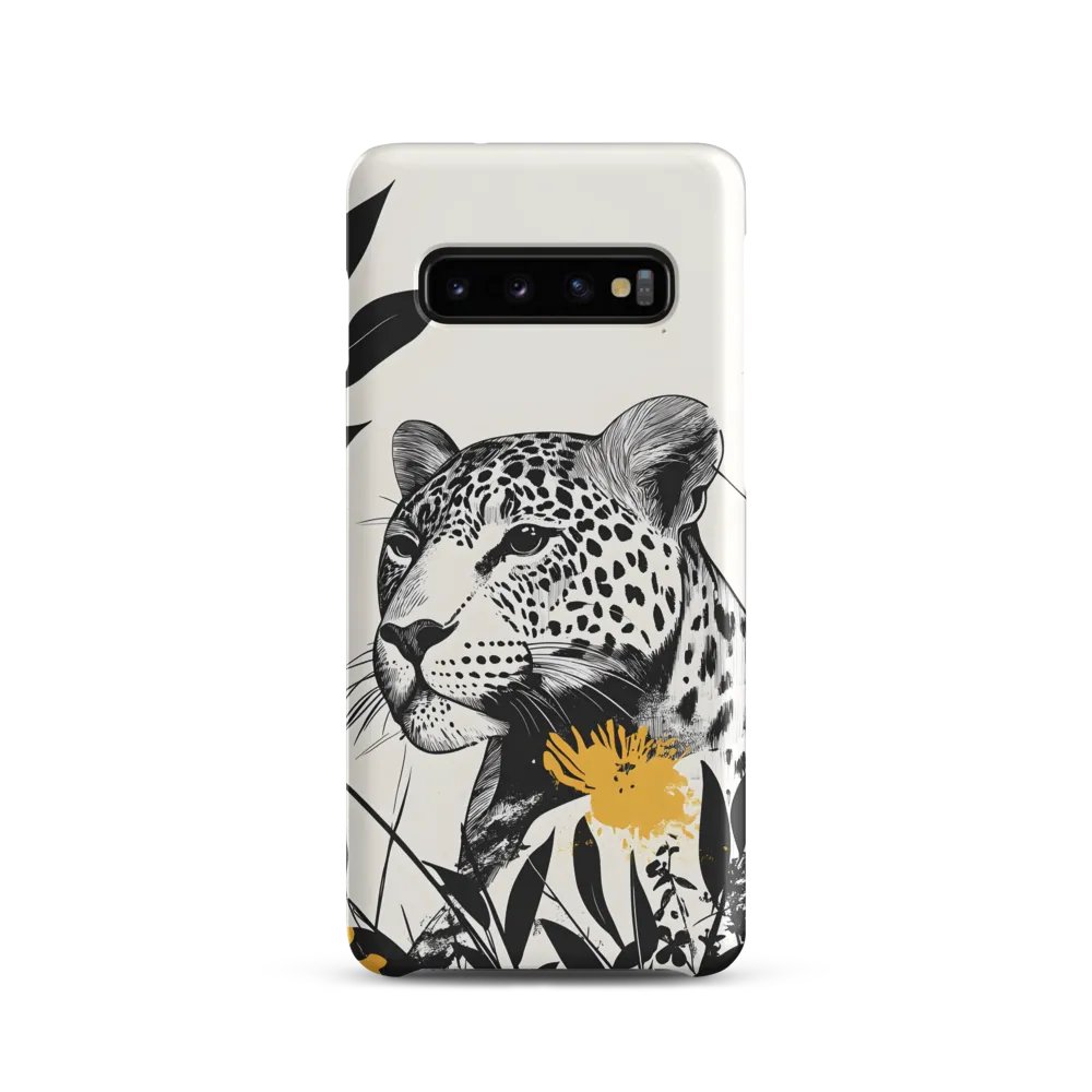 Majestic Leopard Amongst Flora
