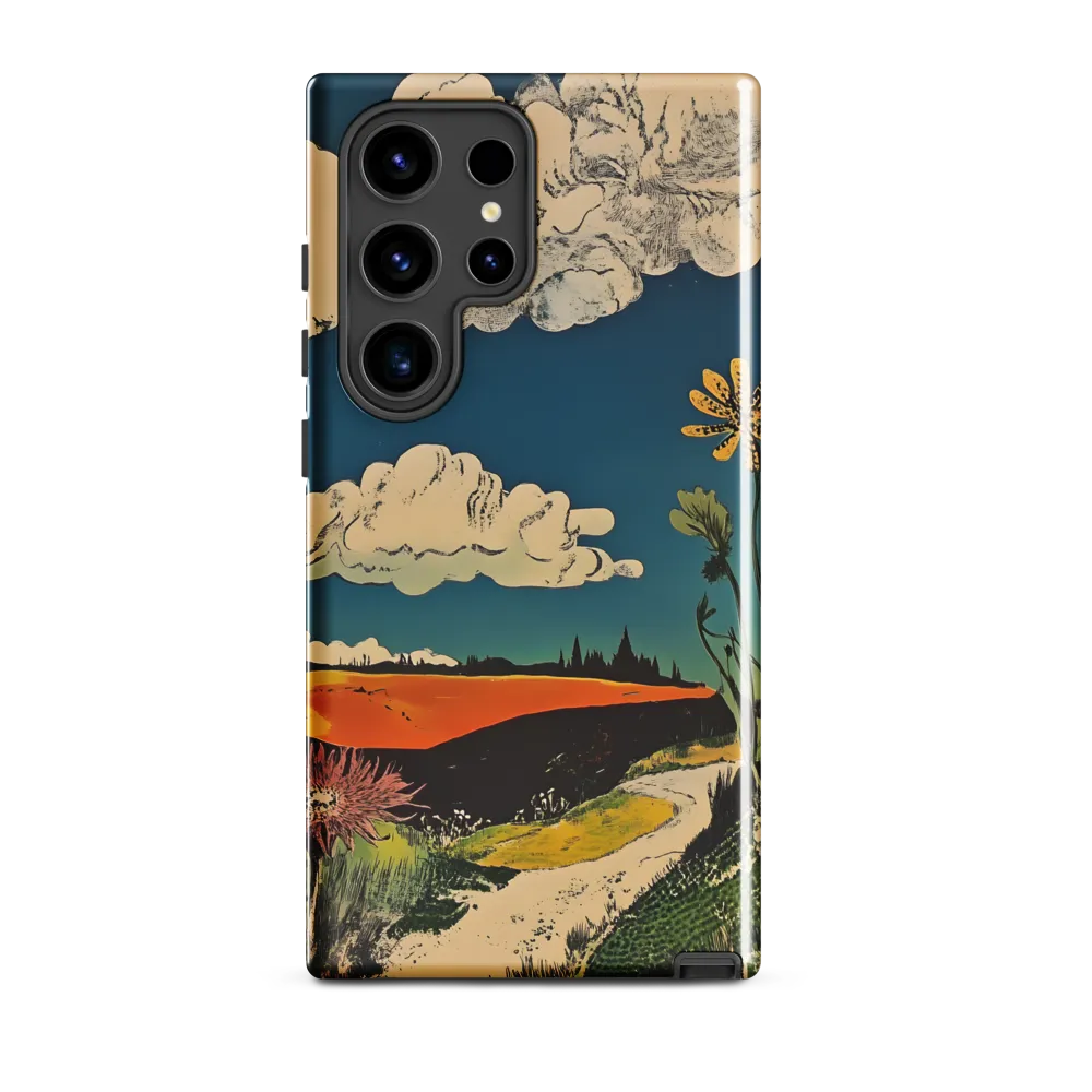 Surreal Blooming Landscape