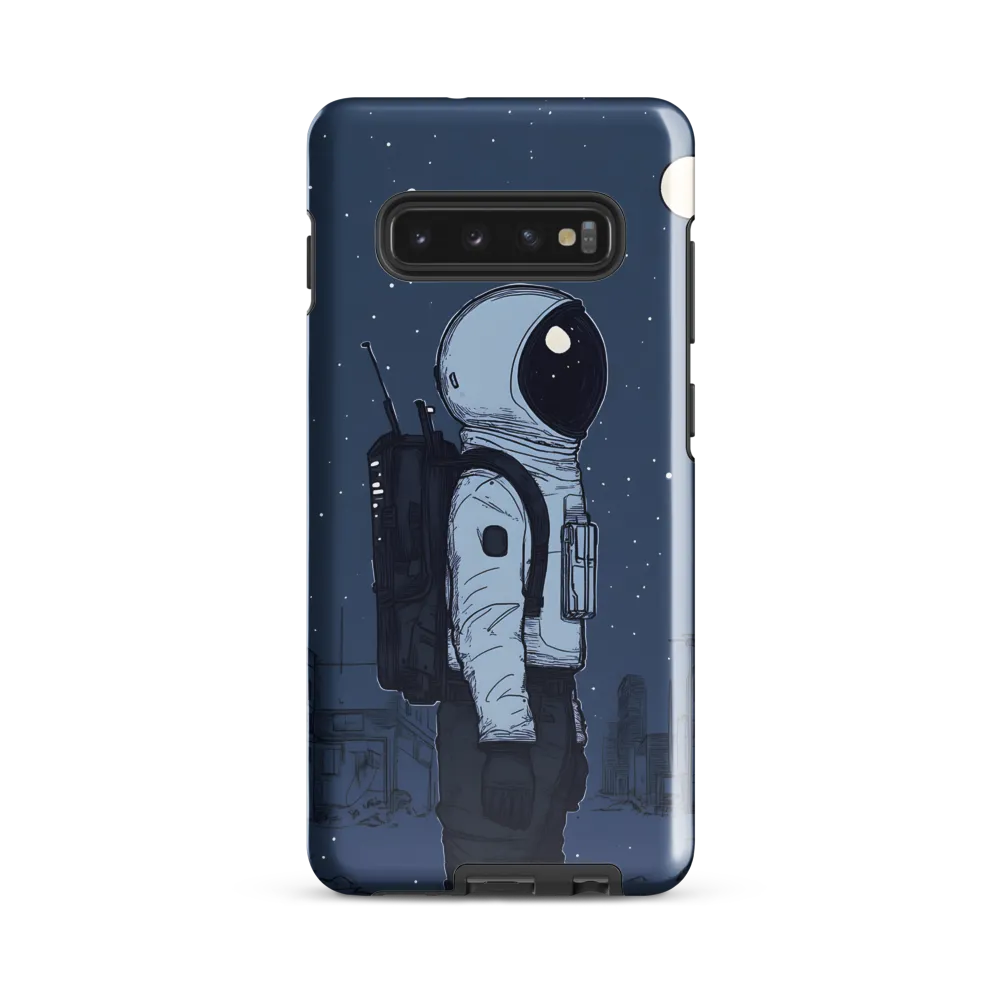 Echoes of Solitude | Phone Case |  S10 Plus | Tough Case | Glossy