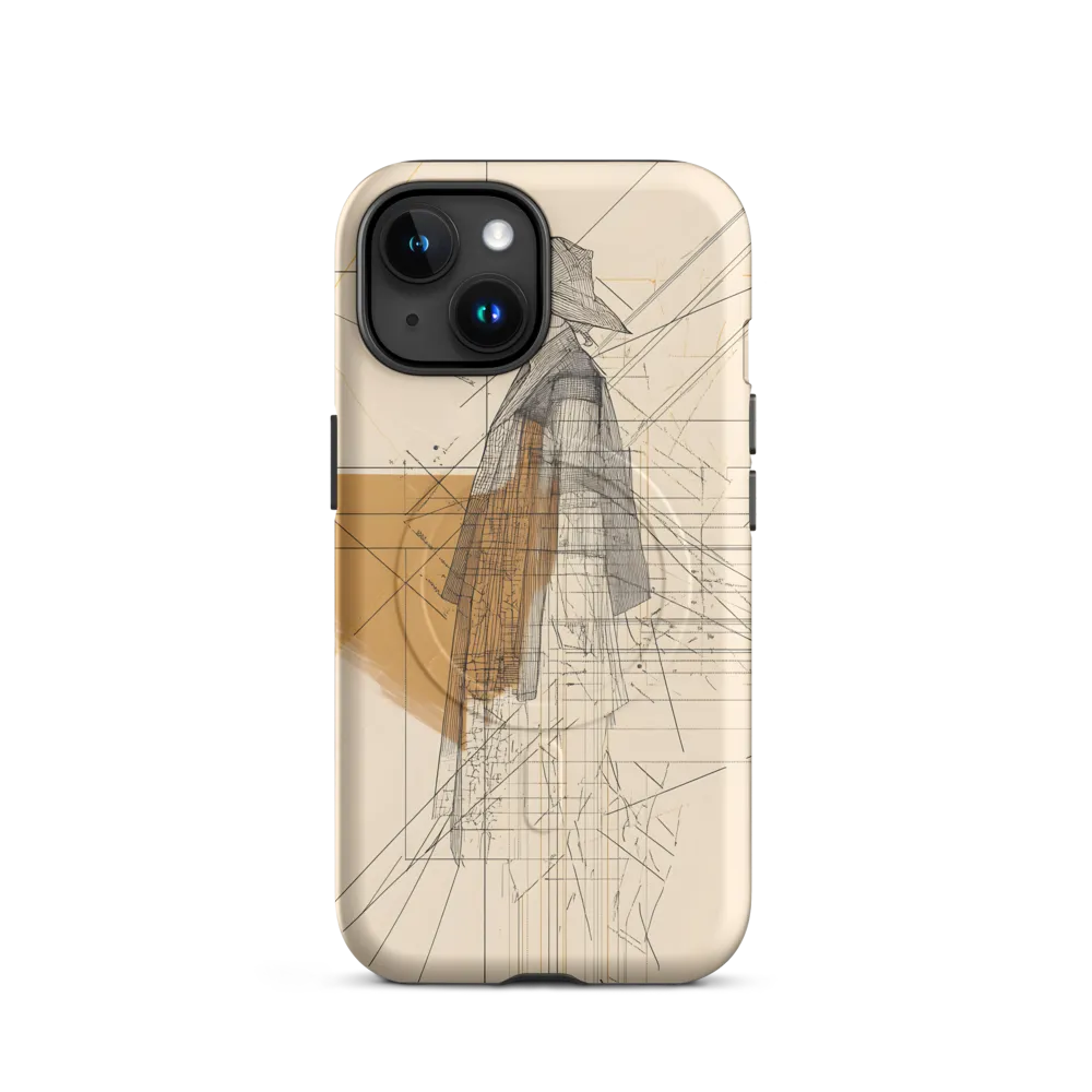 Abstract Profile: A Minimalist Exploration | Phone Case |  15 | MagSafe® Tough Case | Matte