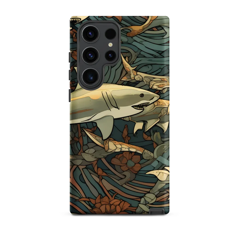 Dynamic Harmony of Sharks and Flora