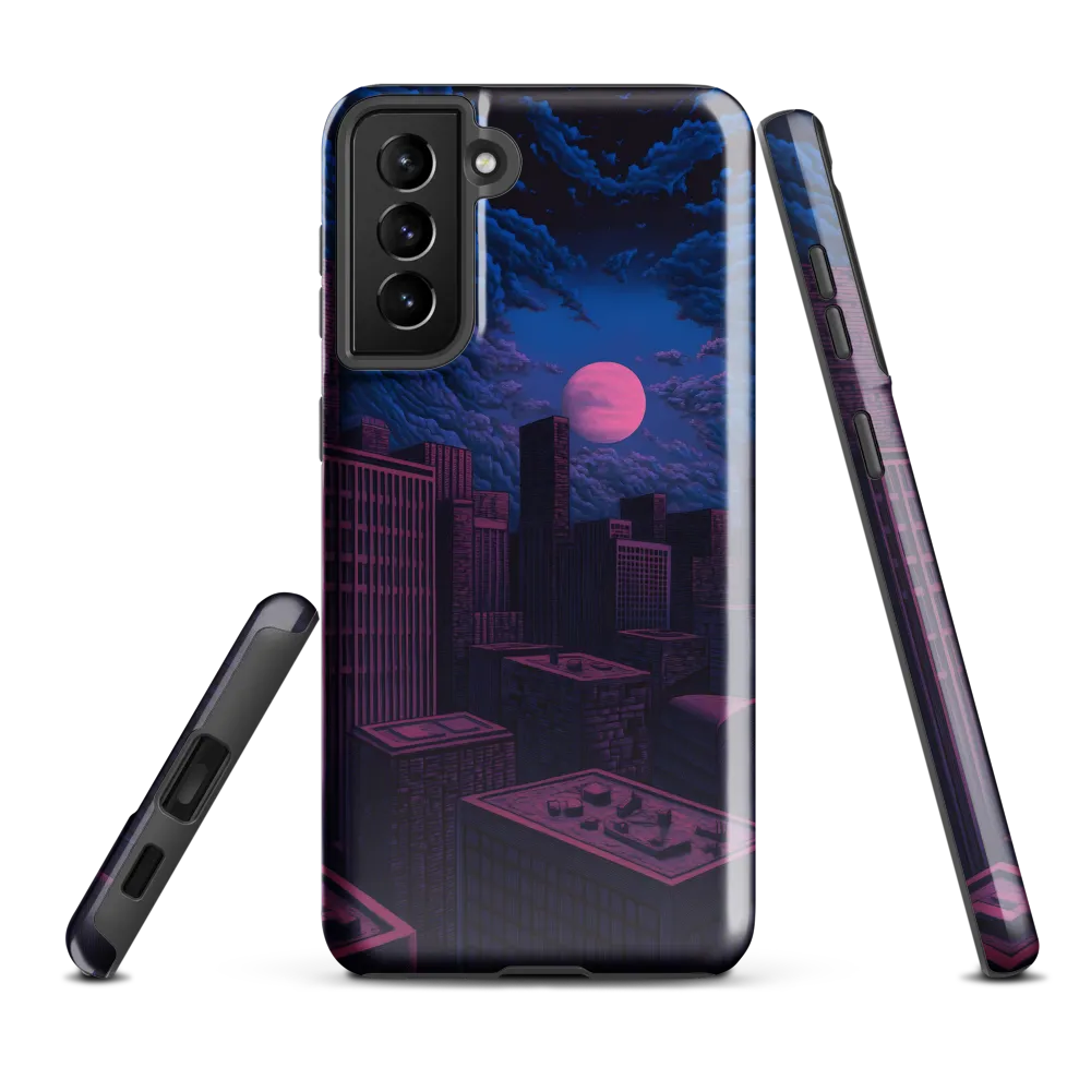 Moonlit Urban Dreams | Phone Case |  S21 Plus | Tough Case | Glossy
