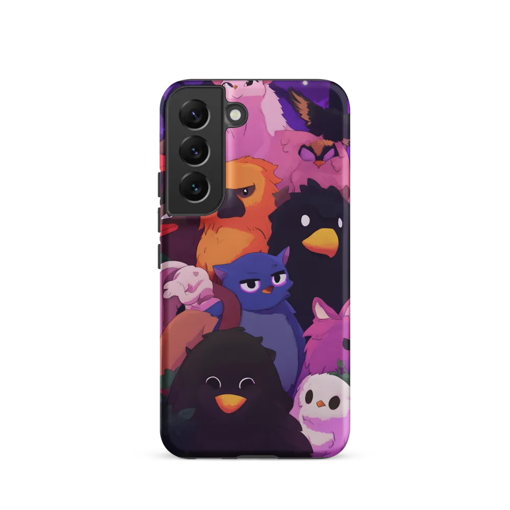 Whimsical Avian Gathering