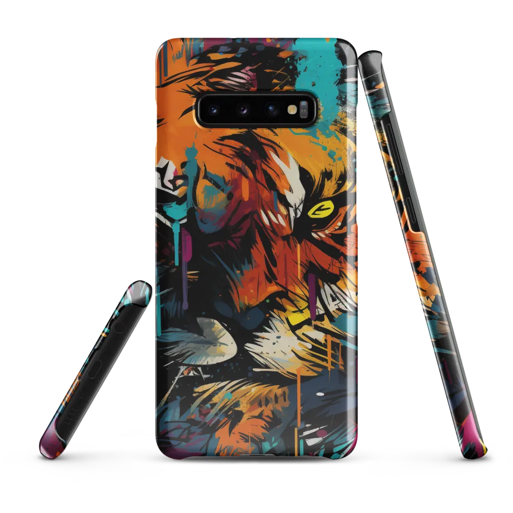 Fierce Majesty: The Lion's Roar | Phone Case |  S10 Plus | Snap Case | Glossy