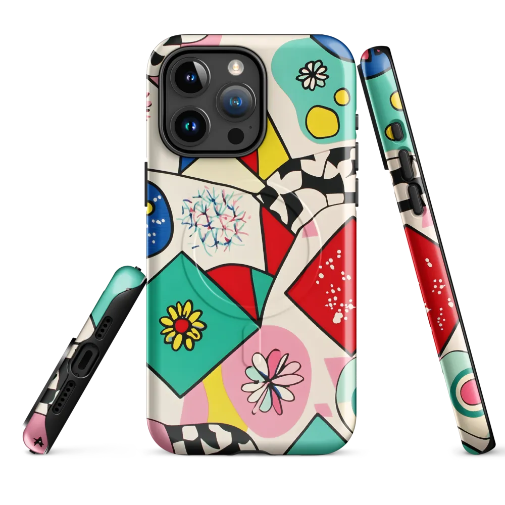 Joyful Geometry: A Playful Dance of Shapes and Colors