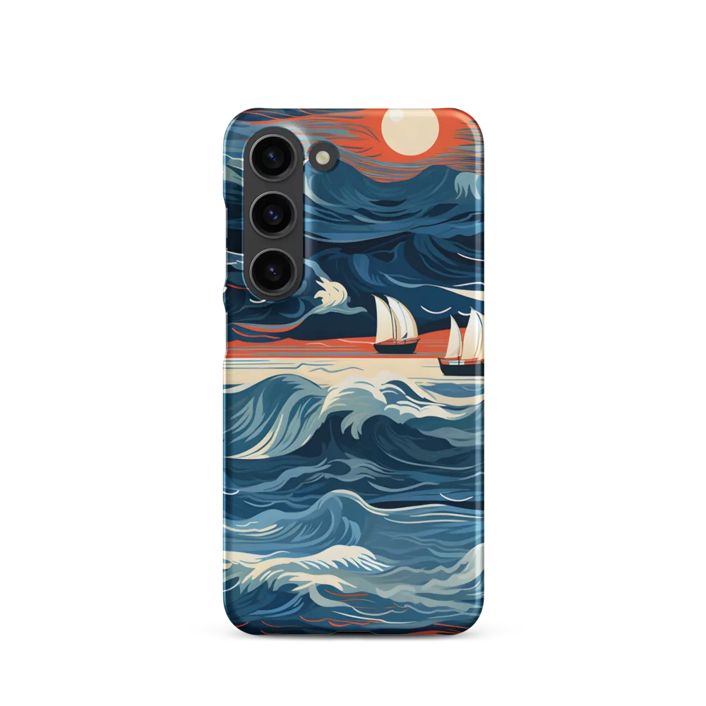 Ocean Whispers: A Voyage at Dusk