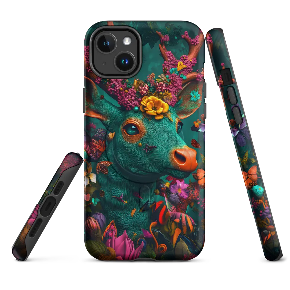 Whimsical Blossoms of the Enchanted Forest | Phone Case |  14 Plus | MagSafe® Tough Case | Matte