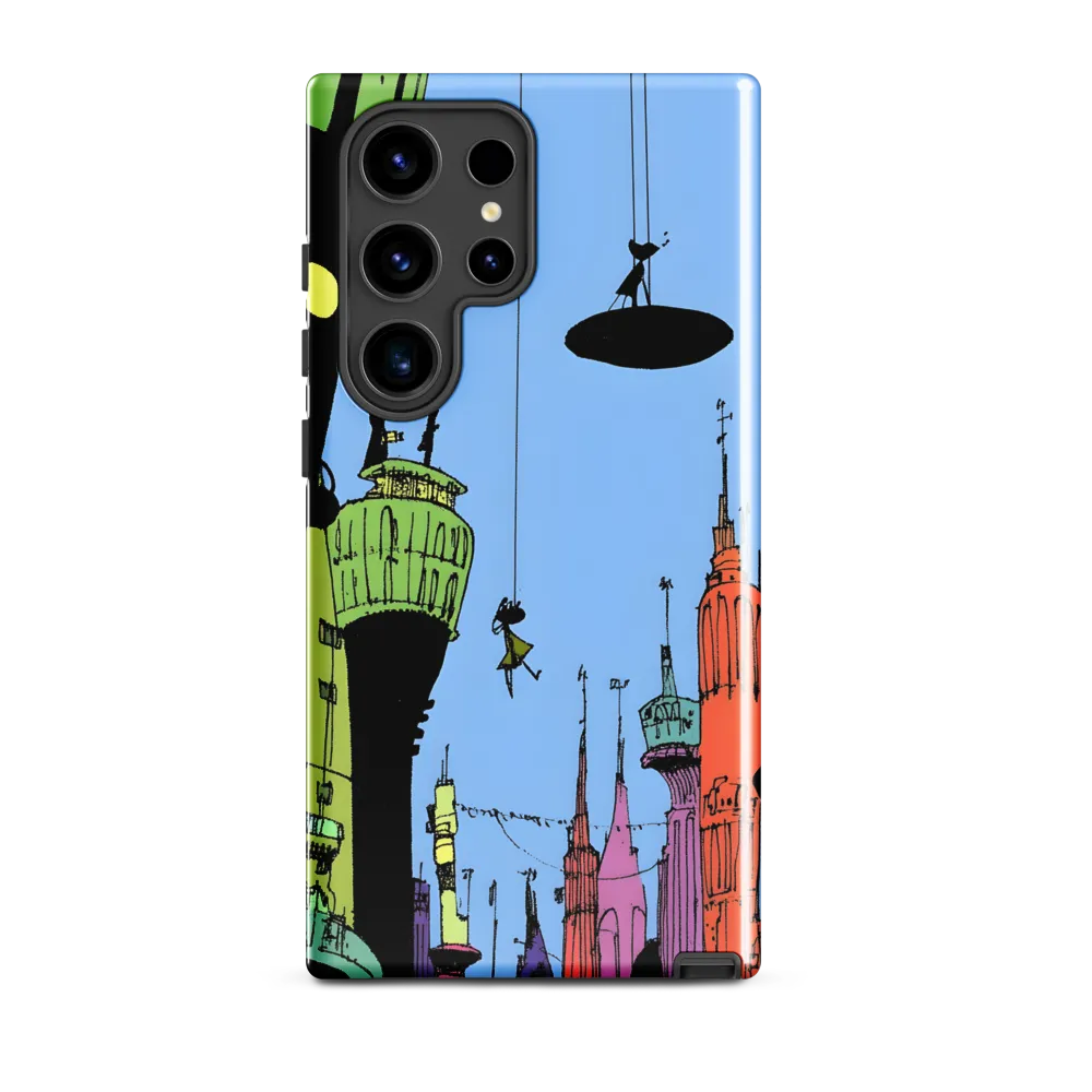 Whimsical Heights: A Futuristic Cityscape
