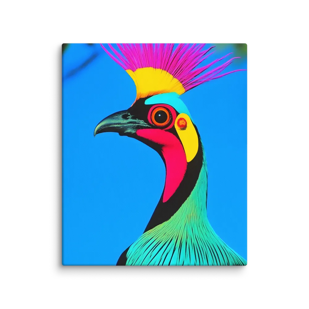 Whimsical Avian Portrait | Canvas | 20″×24″