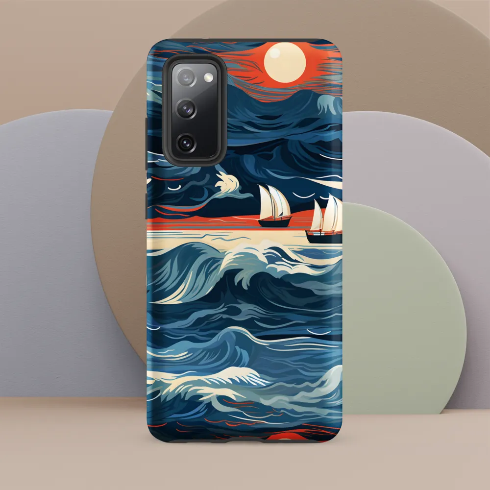 Ocean Whispers: A Voyage at Dusk