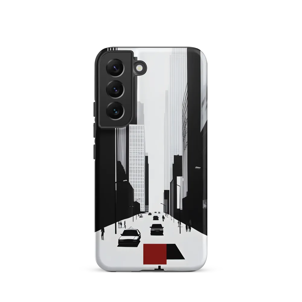 Urban Solitude: A Minimalistic Cityscape