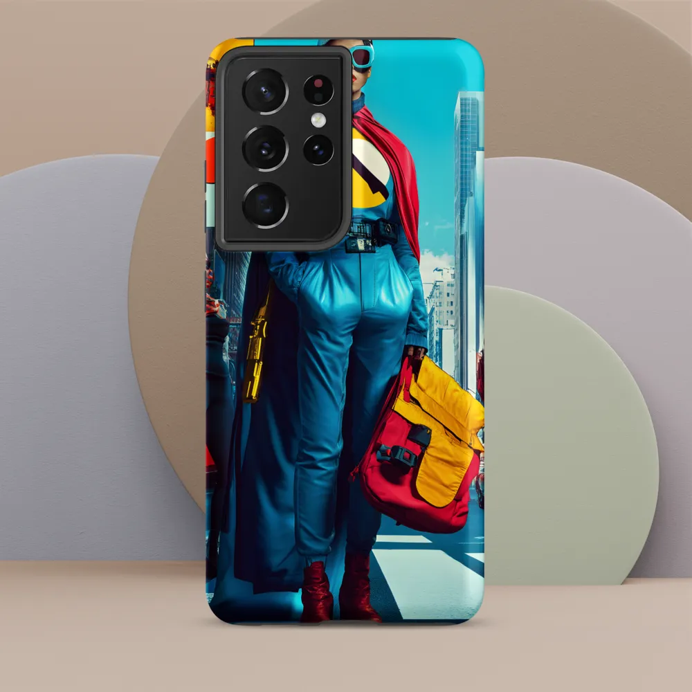 Urban Power: A Superhero's Stance