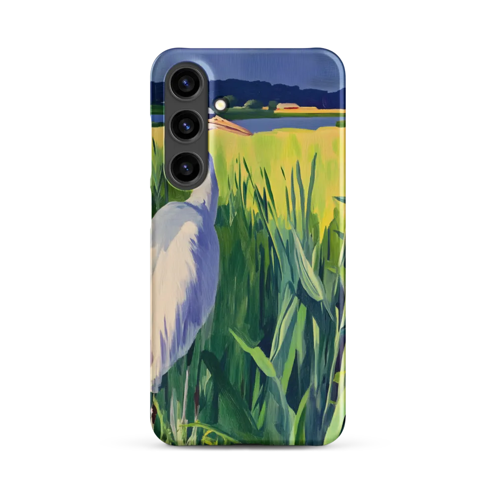 Graceful Presence: The Heron in the Meadow
