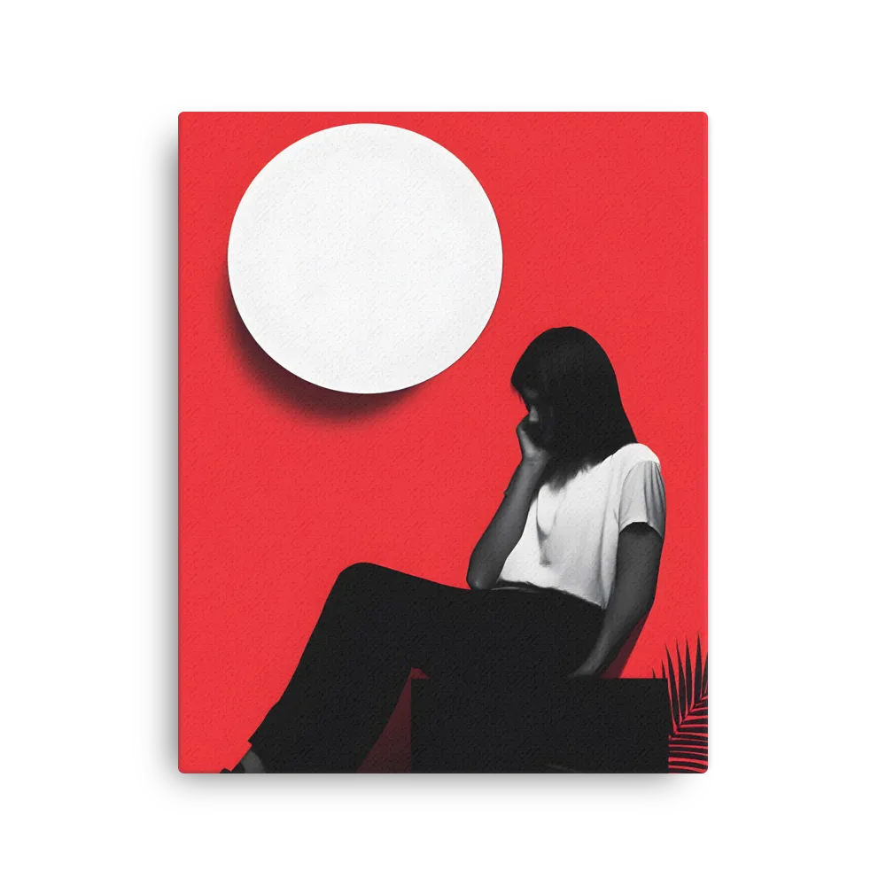 Contemplation in Red