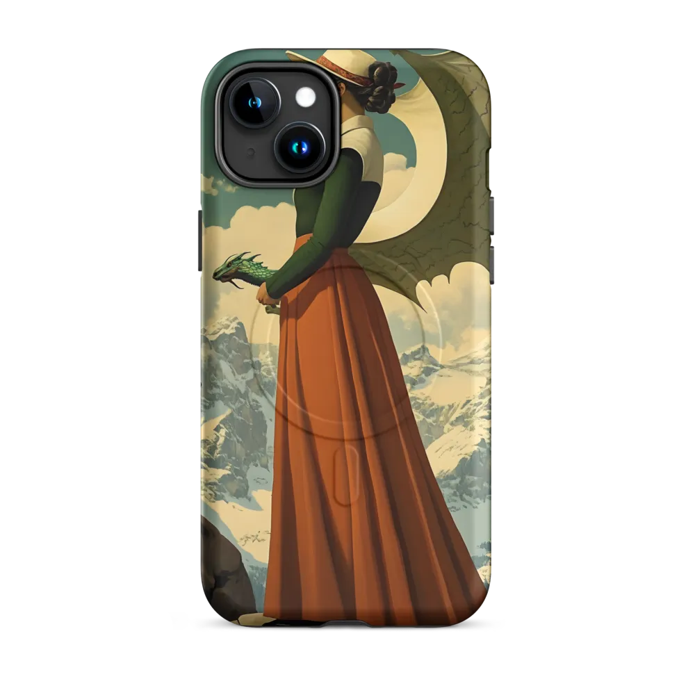 Mystic Harmony: The Dragon Keeper | Phone Case |  15 Plus | MagSafe® Tough Case | Matte