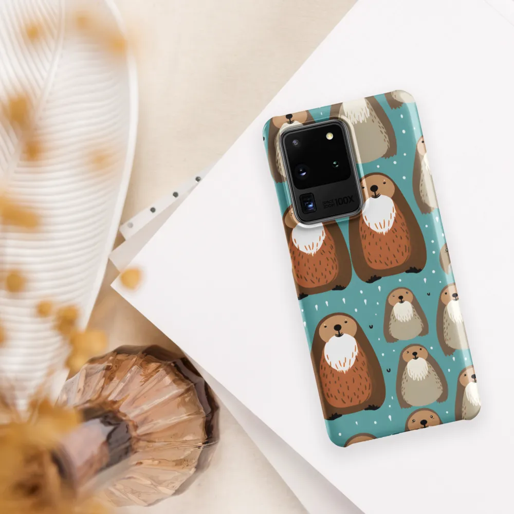 Whimsical Otter Pattern