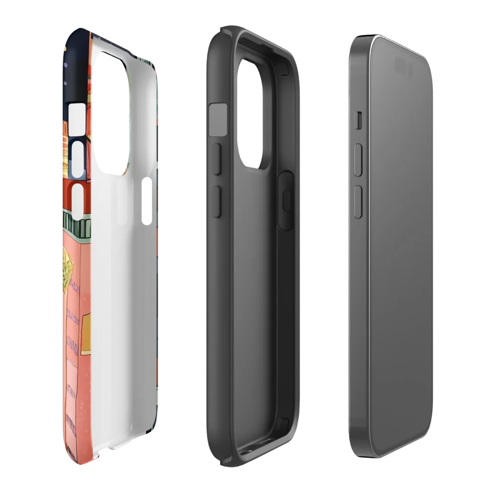 Urban Dreamscape: A Pop Art Night | Phone Case |  14 Pro | Tough Case | Matte