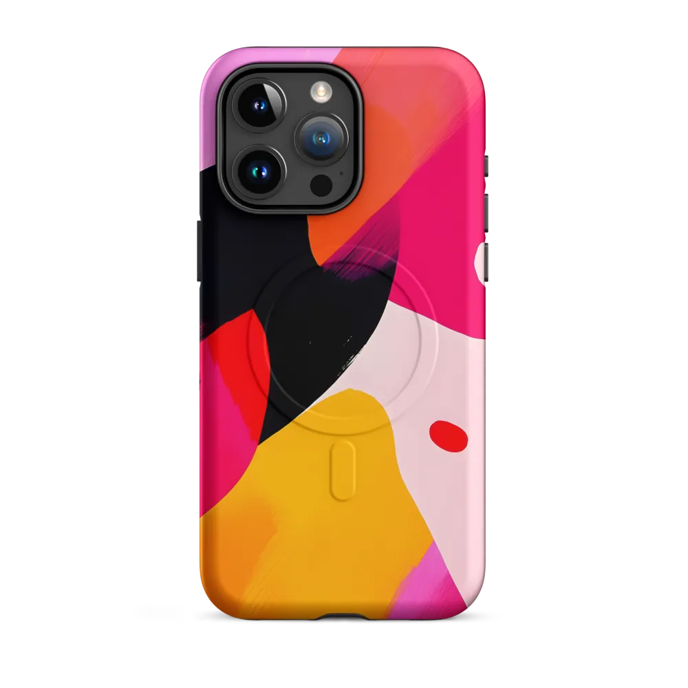 Playful Interplay of Colors | Phone Case |  15 Pro Max | MagSafe® Tough Case | Matte