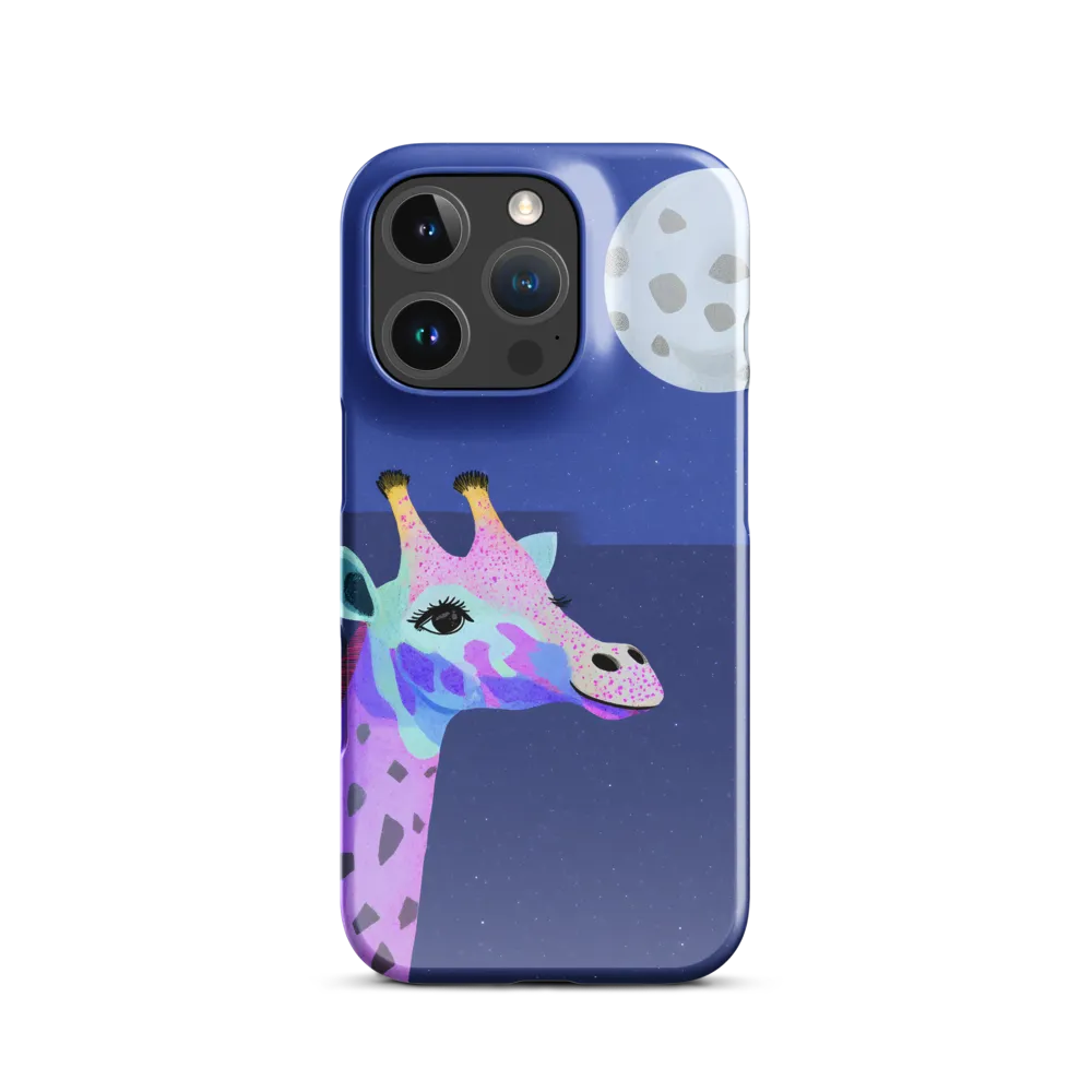 Whimsical Giraffe Under the Stars