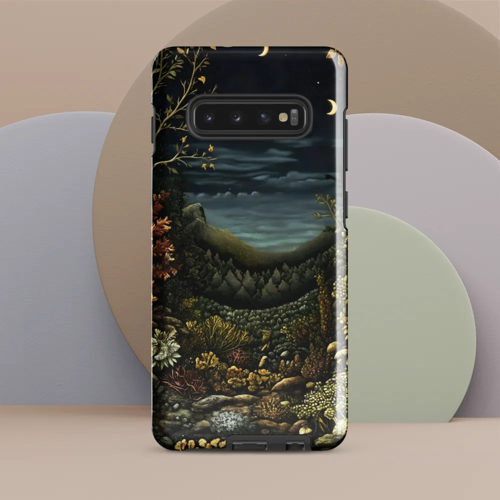 Celestial Reverie in a Serene Landscape | Phone Case |  S10 Plus | Tough Case | Glossy