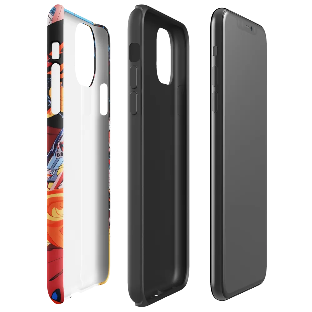 Urban Symphony: A Bird's-Eye View of Life | Phone Case |  11 Pro Max | Tough Case | Glossy