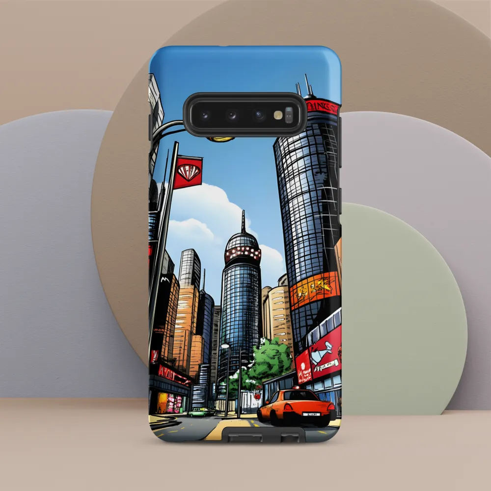Urban Pulse: A Comic Cityscape