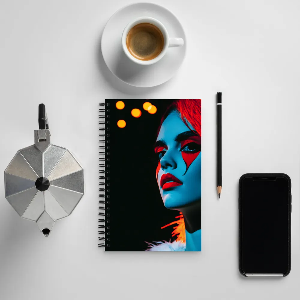 Striking Contrast: A Celebration of Bold Color | Spiral Notebook