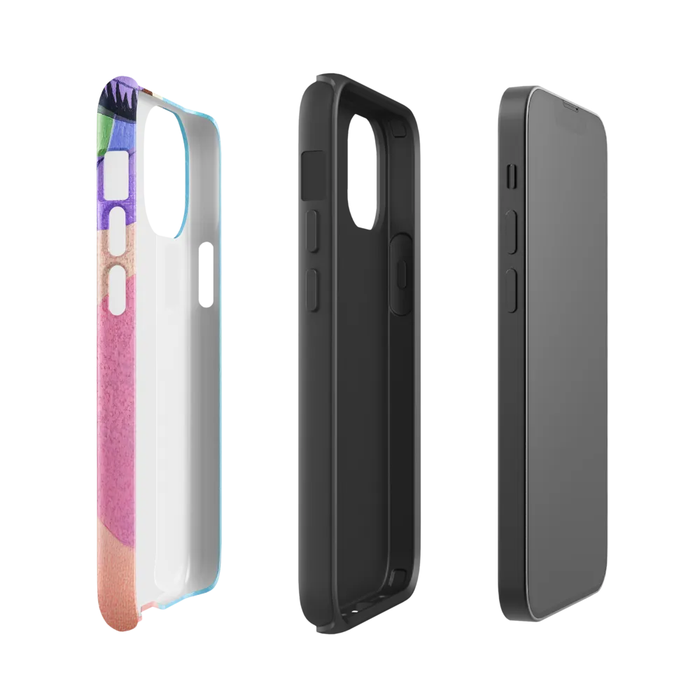 Reflections of Reality | Phone Case |  13 mini | Tough Case | Glossy