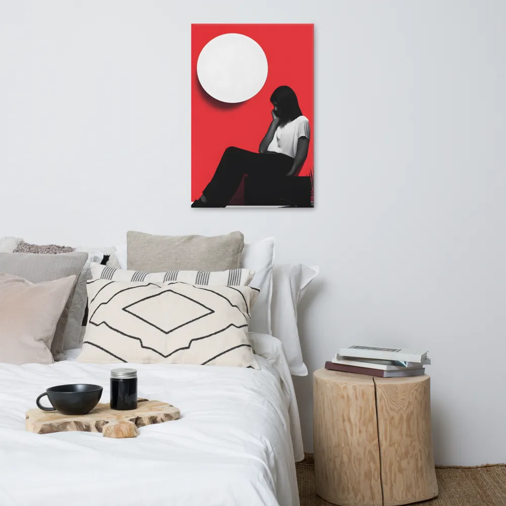 Contemplation in Red