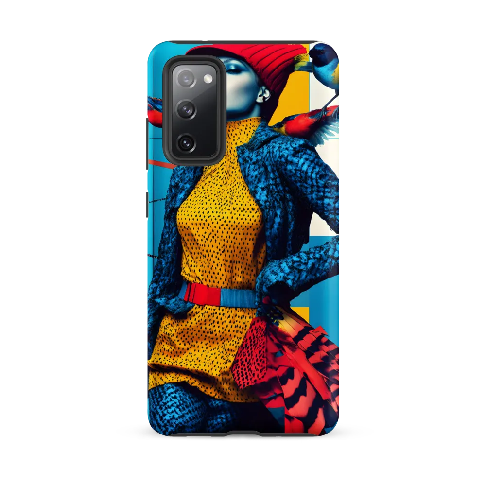 Vibrant Fusion of Nature and Fashion