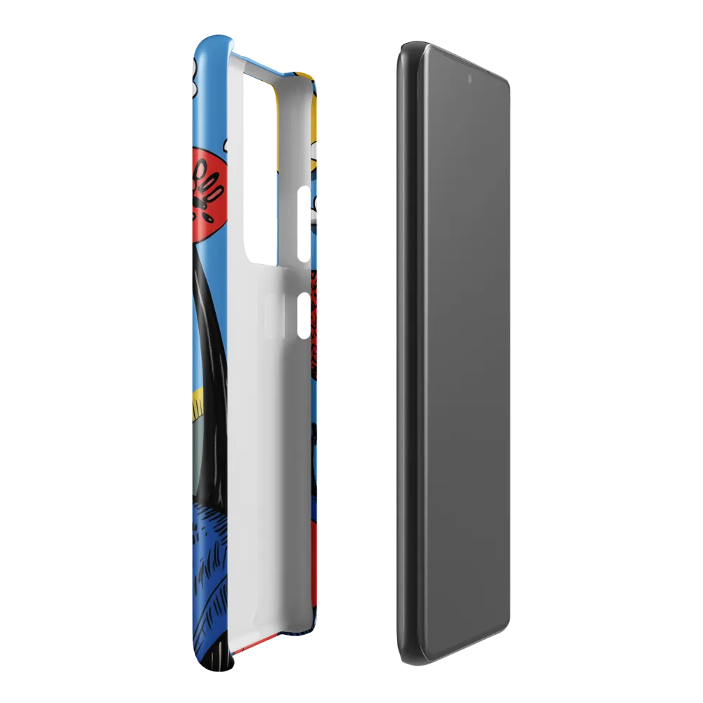 A Playful Journey Through Whimsical Woods | Phone Case |  S21 Ultra | Snap Case | Glossy