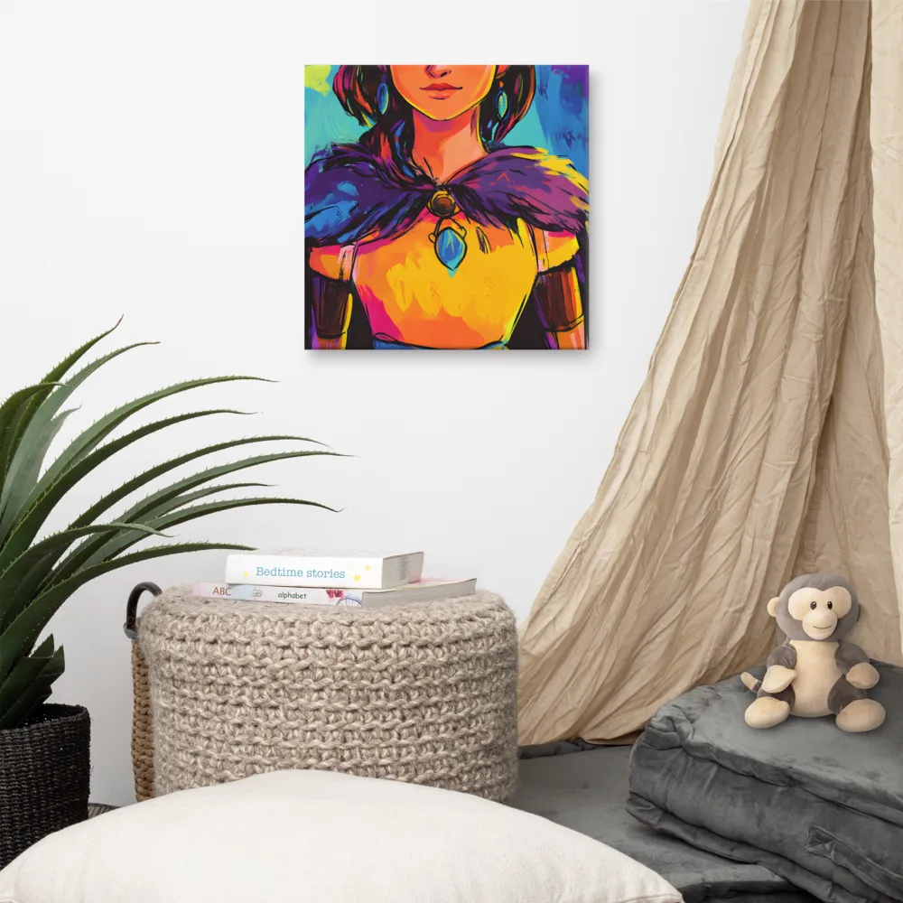 Guardian of Colors | Canvas | 16″×16″
