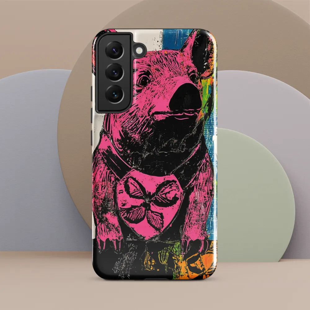 Vibrant Hearted Pig